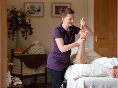 Wellness Treatments: Full body massage with 'sticks & stones'